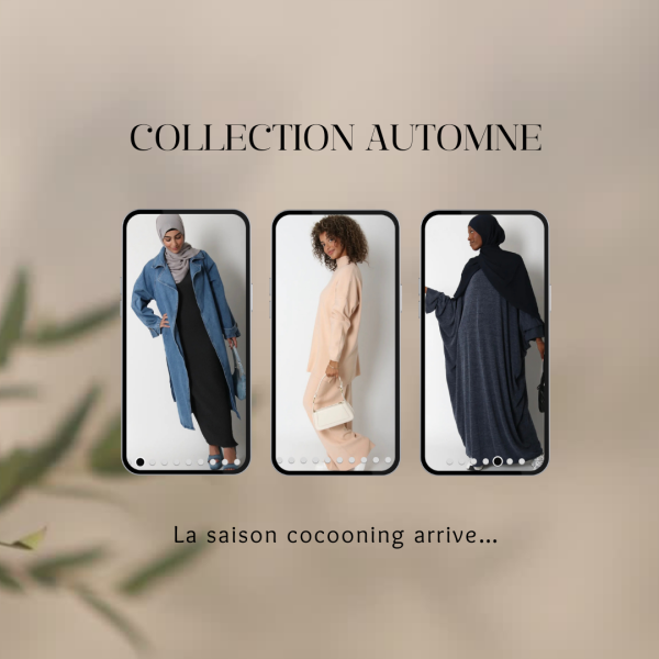 Post instagram annonce collection Automne